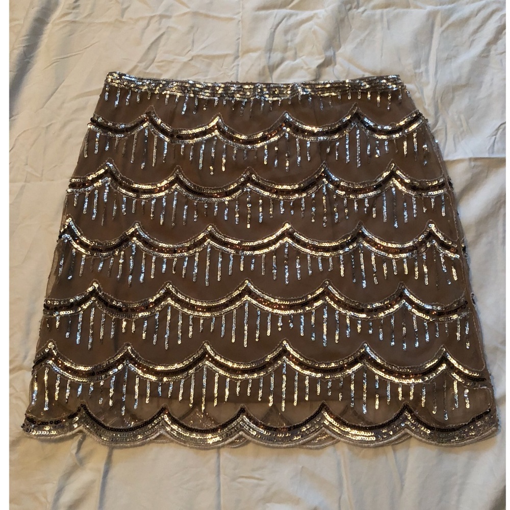 Sequin skirt